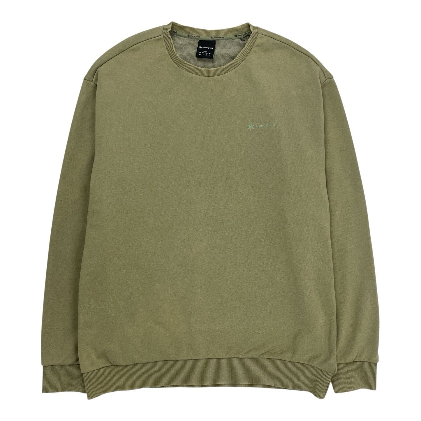 Snow Peak Sweatshirt, Size Large | Snow peak, Green