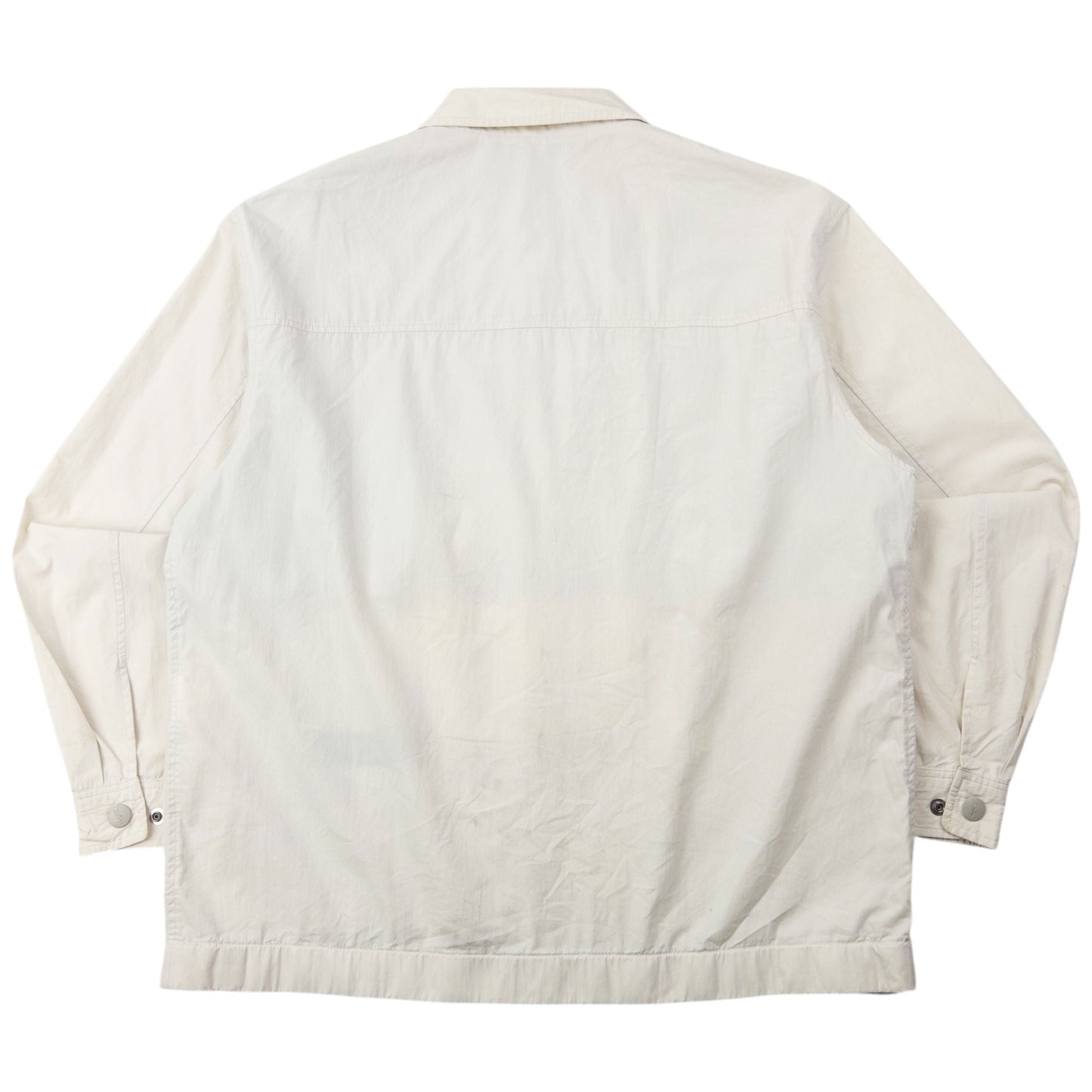 Vintage 90s YSL Yves Saint Laurent Harrington Jacket Size S | Small, Cream