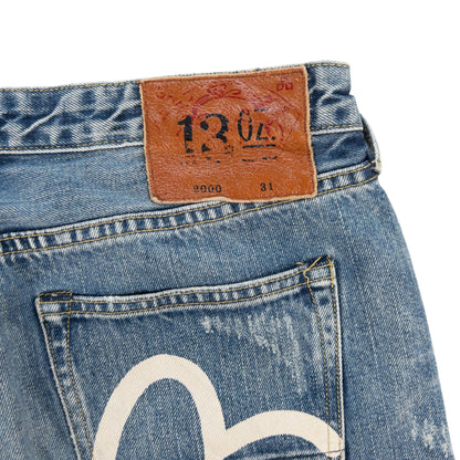 Vintage Evisu Double Gull Japanese Denim Jeans Women's Size W30