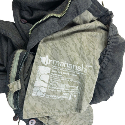 Vintage Maharishi Wool Roll Up Trousers Size S | Small, Grey