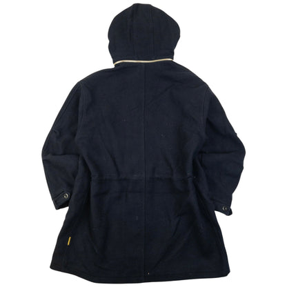 Vintage 90s Armani Jeans Zip Up Wool Jacket Size XXL | XXL, Navy