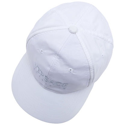 Vintage 2000s Versace Intensive Embroidered Hat | O/S, Red