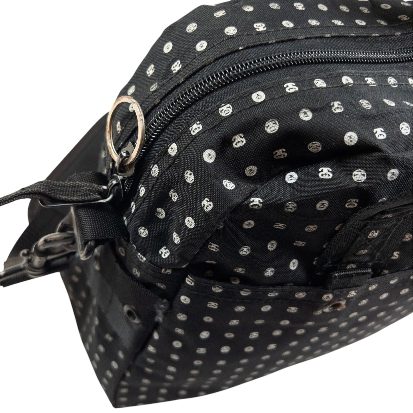 Vintage Stussy Monogram Crossbody Bag