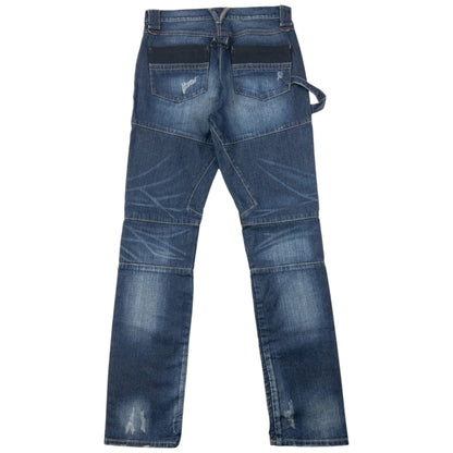 Vintage 2000s PPFM Convertible Zip Denim Jeans Size W30