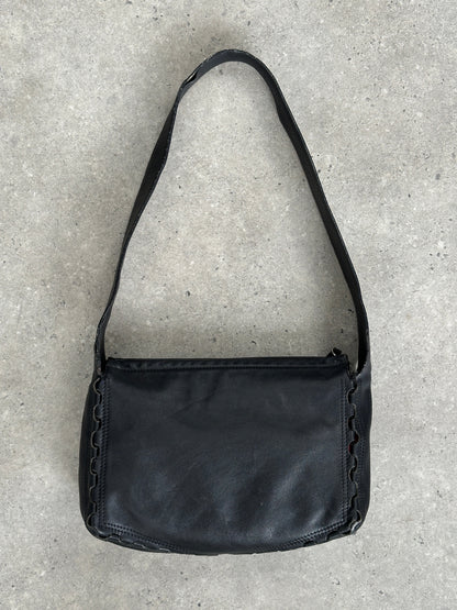 DKNY 2000s Leather Crossbody Bag