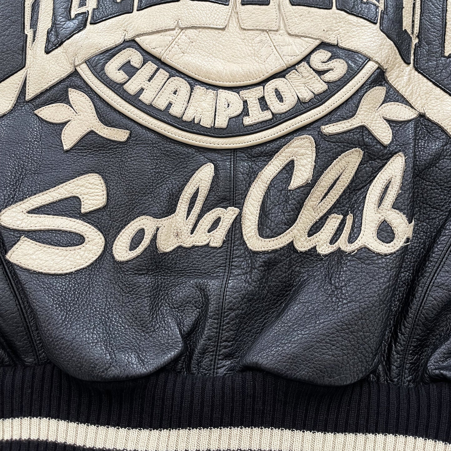 Pelle Pelle 90's Soda Club Leather Jacket - M