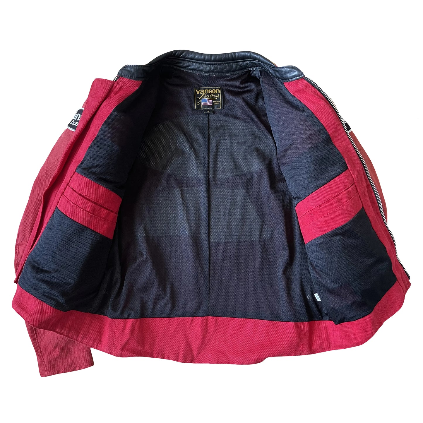 Vanson Leathers Cotton Racing Jacket - M