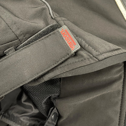 Vanson Leathers Triple Black Racing Jacket - L