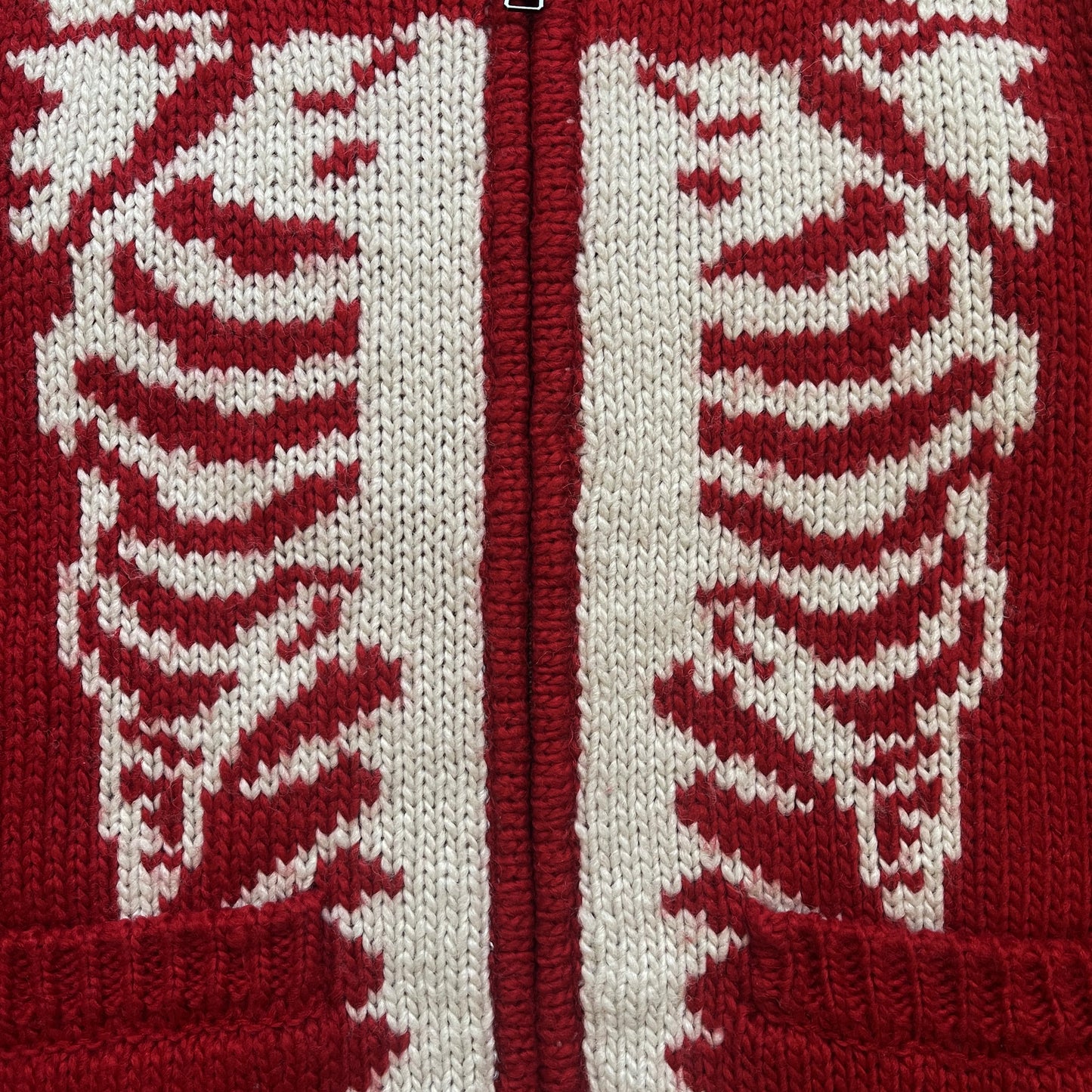 Vanson Leathers Skeleton Cowichan Jumper - M