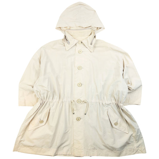 Vintage 90s Issey Miyake Windcoat Button Up Jacket Size XL | XL, Cream