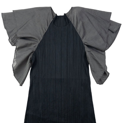 Vintage 90s Pleats Please By Issey Miyake Pleated Mini Dress Womens Size S | Small, Multicoloured
