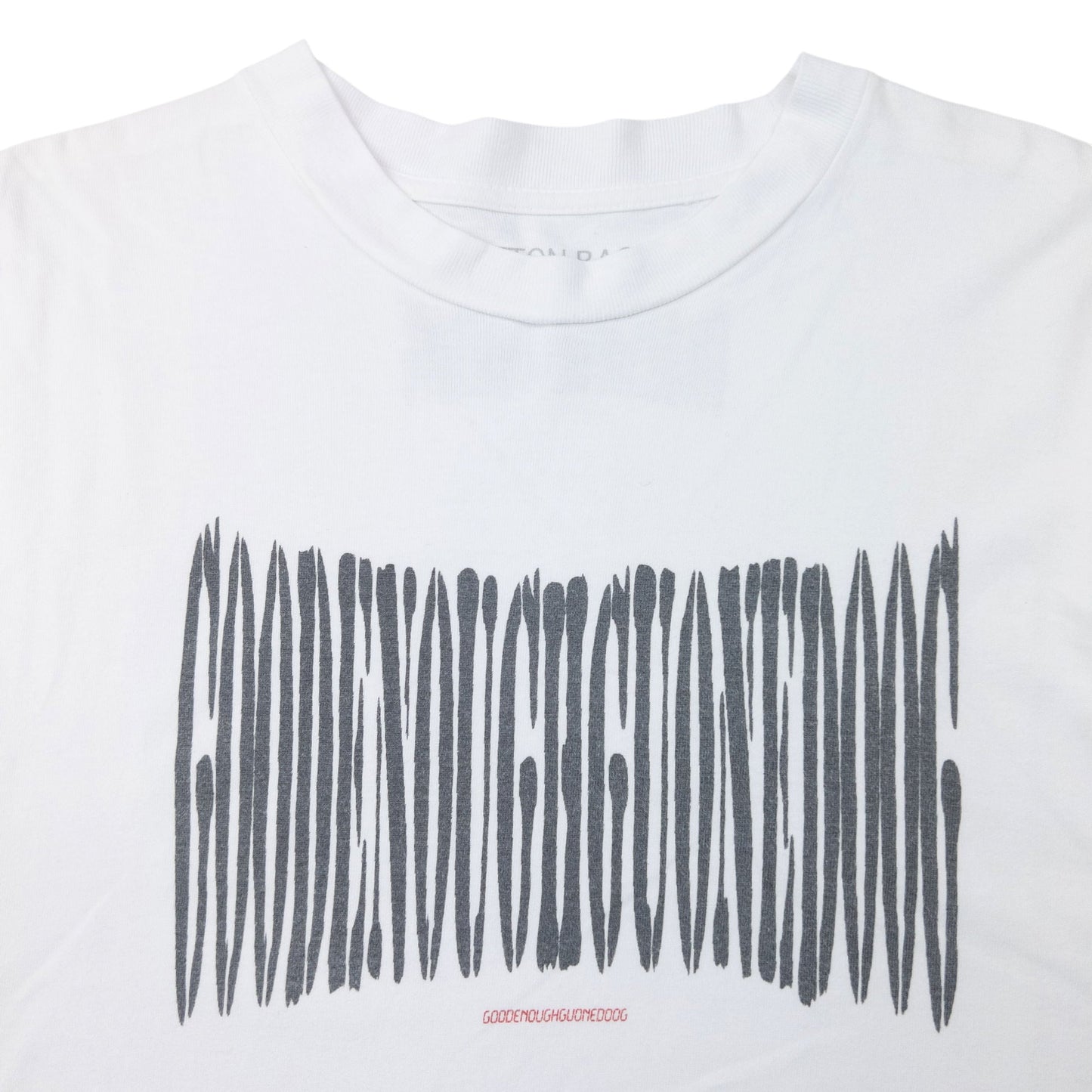 Vintage 2008 Good Enough Graphic T Shirt Size L | Large, White