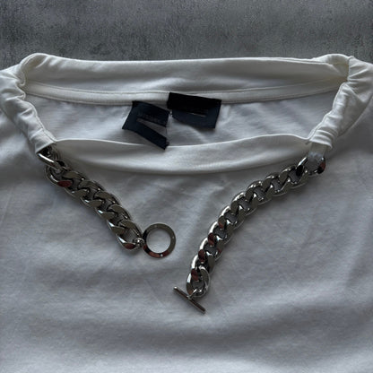 DIESEL WHITE CHAIN T-SHIRT | O/S, Multicoloured