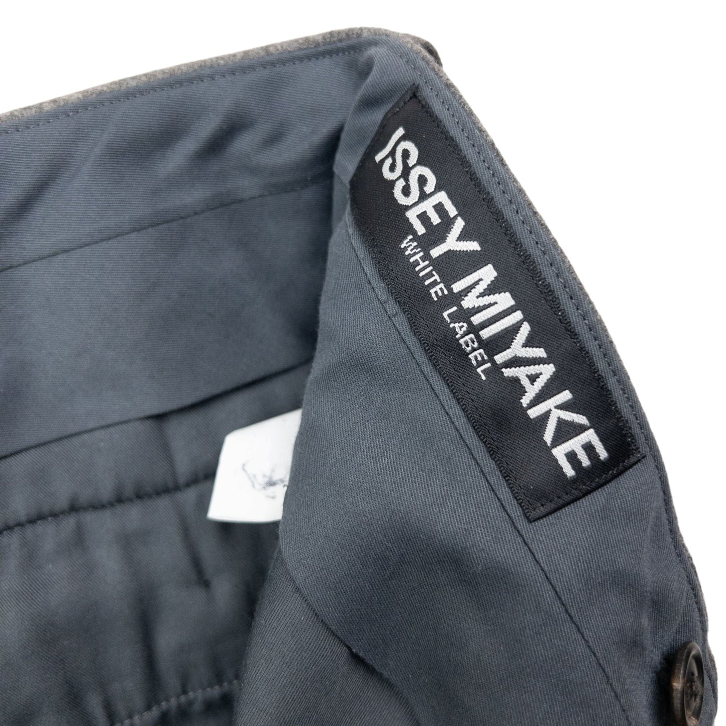 Vintage 2000s Issey Miyake White Label Wool Trousers Size W30 | W30, Grey