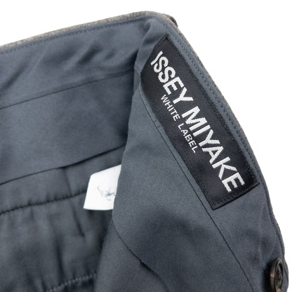 Vintage 2000s Issey Miyake White Label Wool Trousers Size W30 | W30, Grey