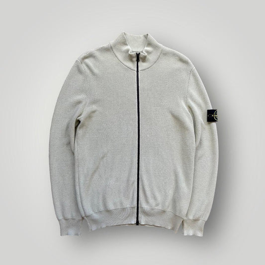 Stone Island AW/22 Zip Up Ribbed Knit L