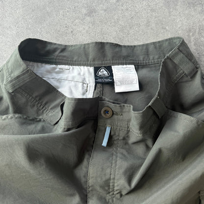 Nike ACG 2000s convertible technical cargo trousers (L)