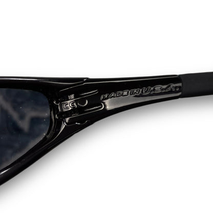 Oakley New Straight Jacket Blood Skull / Black Iridium | Default Title, Black