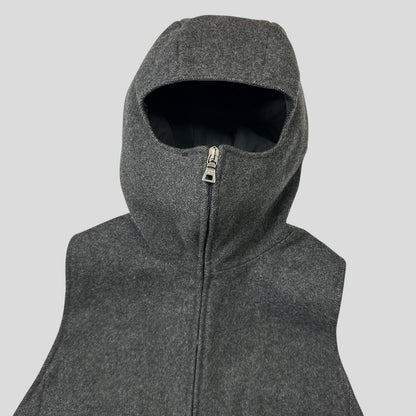 Prada Sport AW99 Technical Wool Ninja Harness Vest - IT42 (S) | Grey