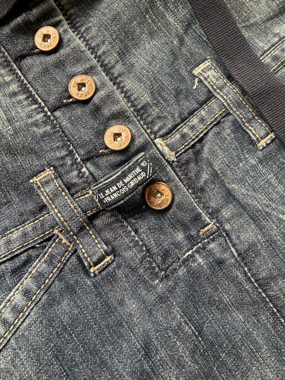 Marithé + François Girbaud 2000's Mini Skirt 27" | O/S, Blue