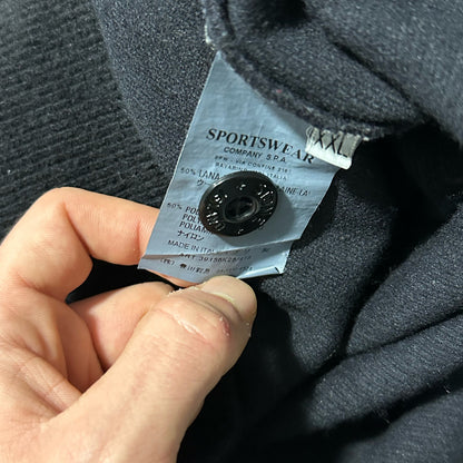 Stone Island Pullover 1/4 Button Up Knit Jumper