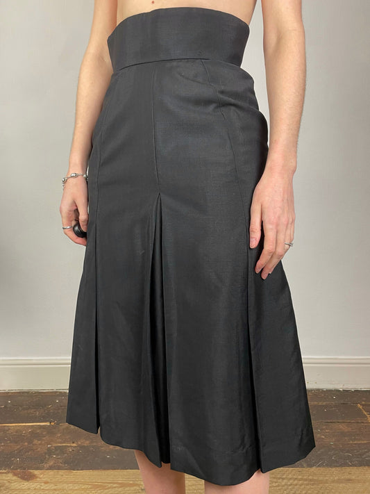 Vivienne Westwood S/S 1997 Gold Label pencil skirt | Black, Black