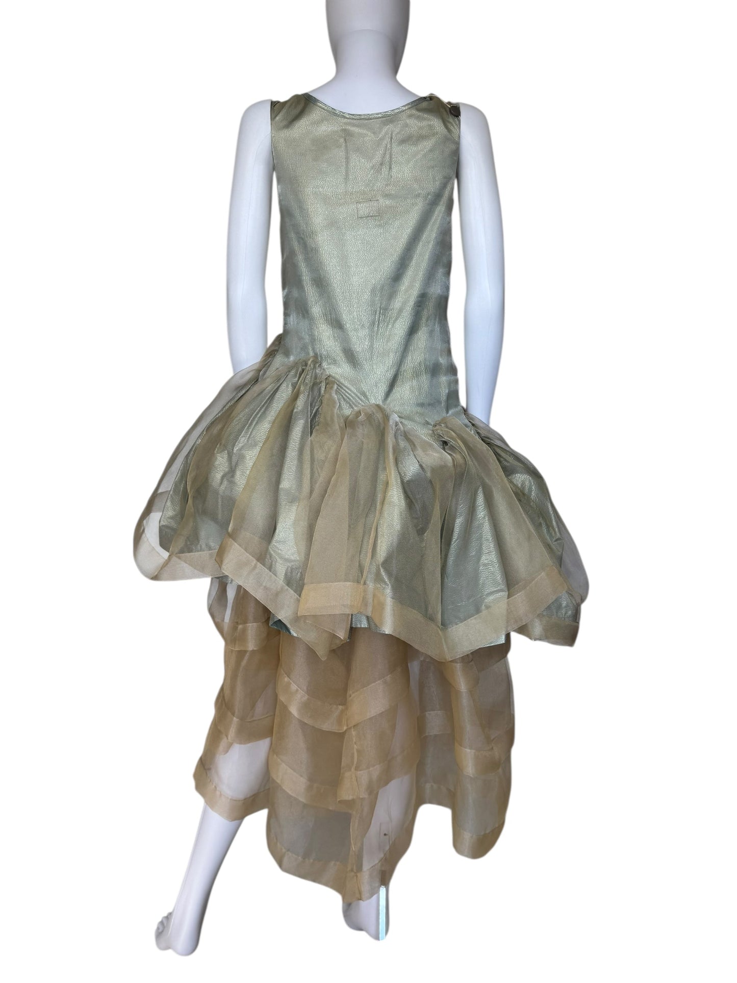 Vivienne Westwood F/W 2012 Queen’s Jubilee Capsule Collection Gold Label lamé organza gown