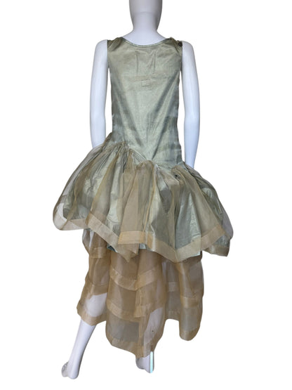 Vivienne Westwood F/W 2012 Queen’s Jubilee Capsule Collection Gold Label lamé organza gown