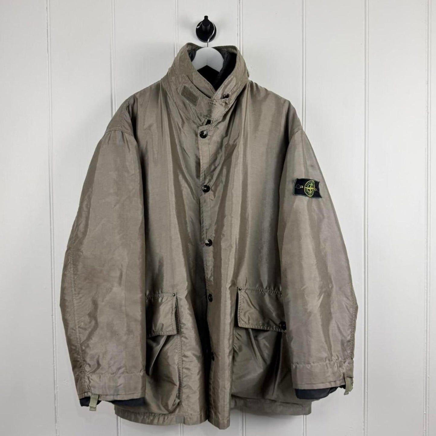 Stone Island Formula Steel Parka (L) | Large, Red