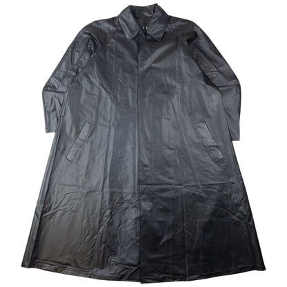Vintage 90s Yohji Yamamoto Impermeable Transluscent Rain Jacket Size XL | XL, Black
