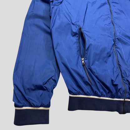 Prada Sport SS00 Nylon Technical Light Bomber Jacket - XL (L) | Blue