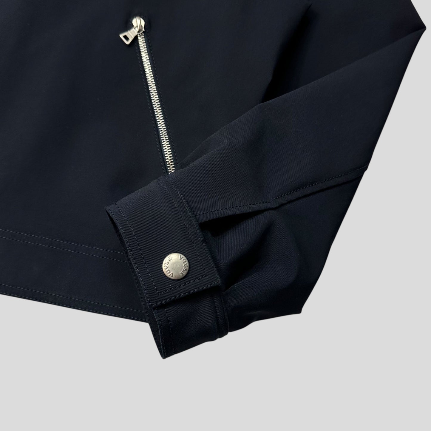 Prada Milano SS99 Nylon Boxy Blouson Smart Jacket - XL (M/L)