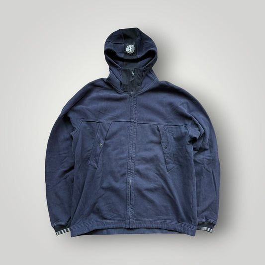 Stone Island AW/04 Cotton Zip Up Hoodie XXL