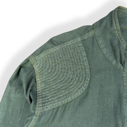 2000's Maharishi Asymmetric Hem Jacket (L) | Default Title, Multicoloured