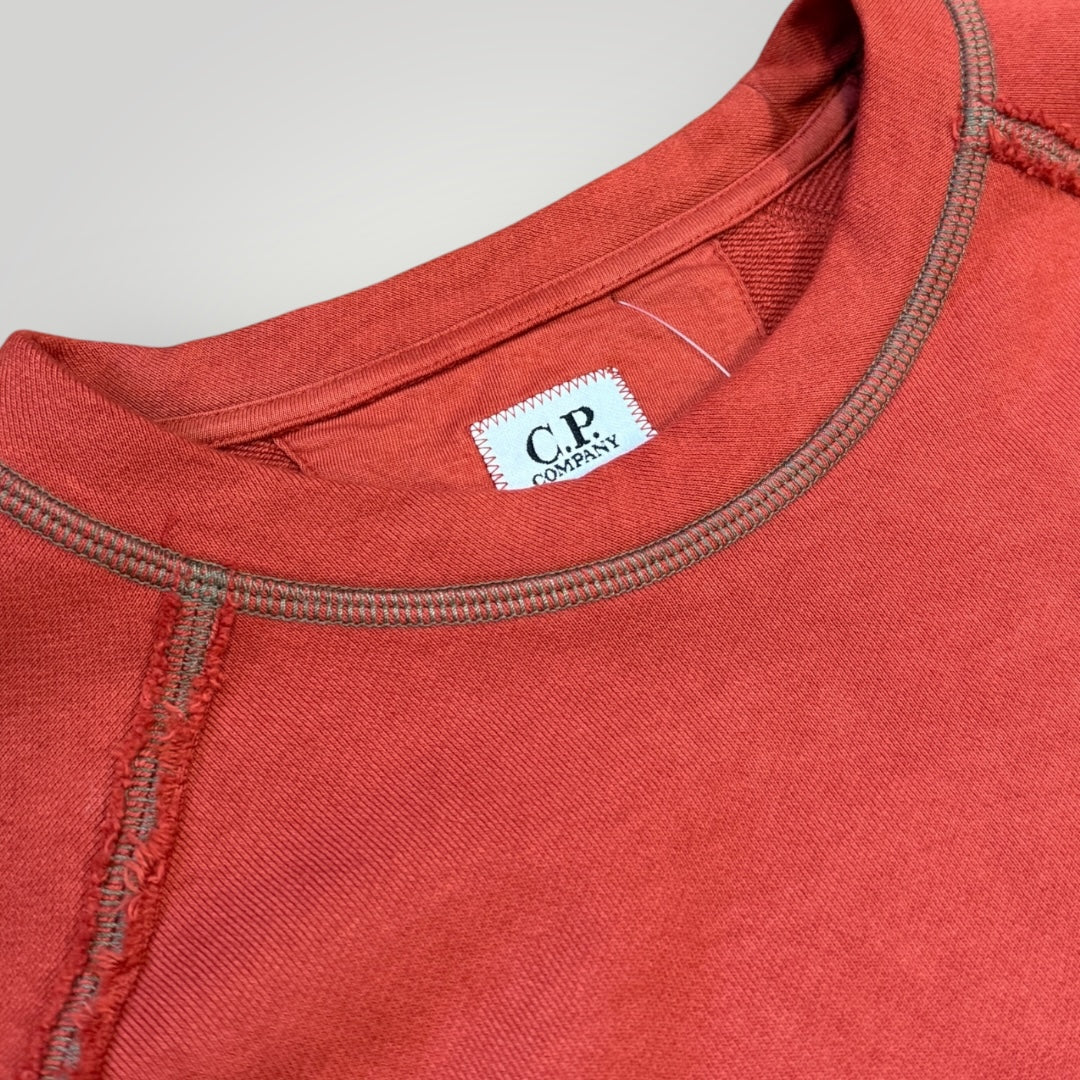 C.P. Company Diagonal Fleece Mixed Crewneck Sweatshirt L BNWT
