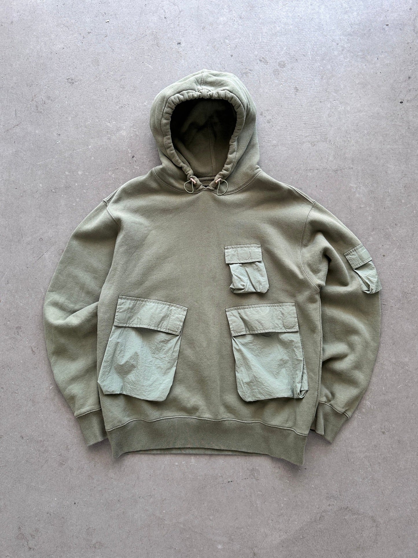 Stussy Pocket Hoodie - L | Large, Red
