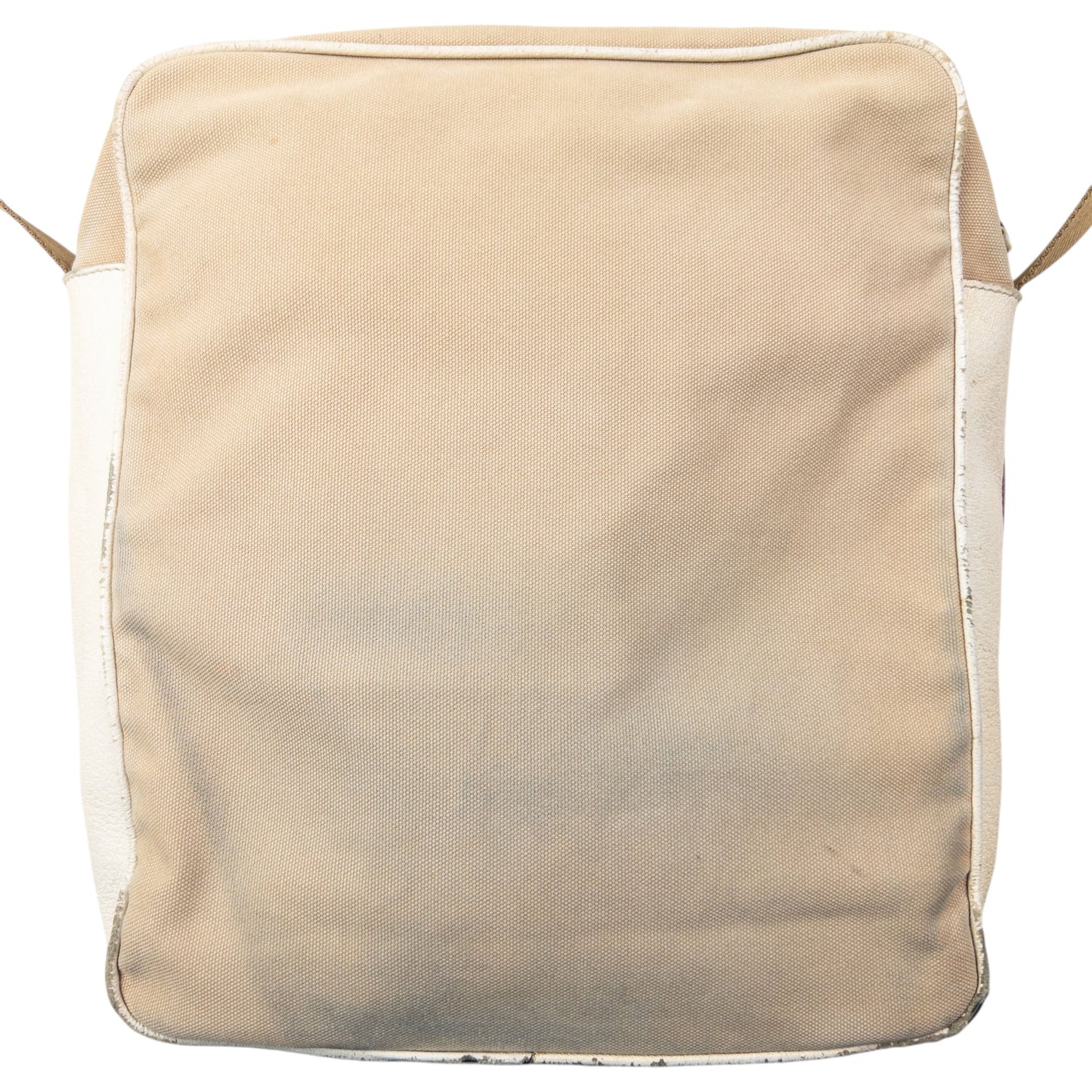 Vintage 2000s Prada Crossbody Bag | O/S, Beige