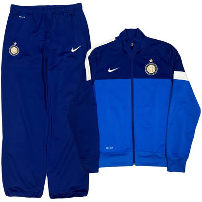 Nike Inter Milan 2012/13 Tracksuit In Blue ( M )