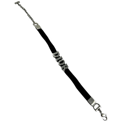 Vintage Dior Velvet Ribbon Bracelet