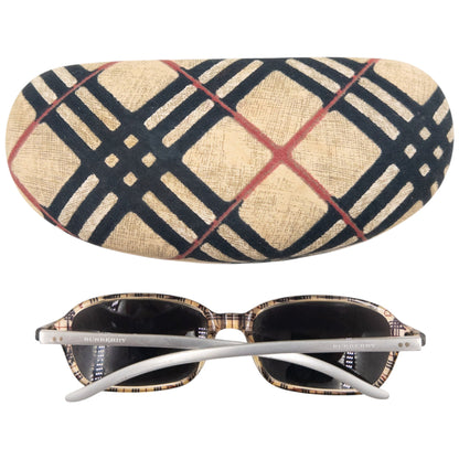 Vintage 2000s Burberry Nova Check Sunglasses | O/S, Beige