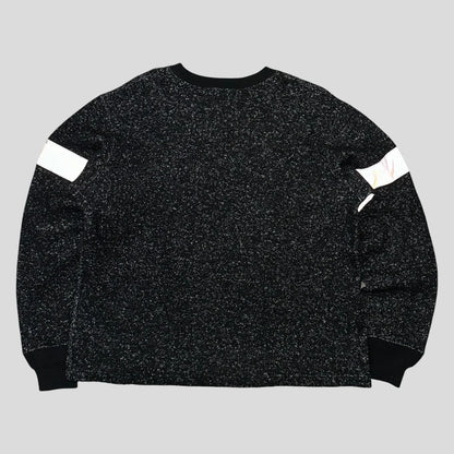 Junya Watanabe MEN 2018 Speckled 3M Reflective Panelled Knit - L (M)