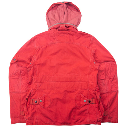 Vintage 90s Polo Ralph Lauren US Naval Station Utility Cargo Jacket Size S