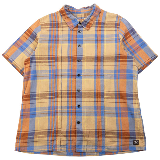 Vintage 90s Hai Sporting Gear By Issey Miyake Short Sleeve Button Up Shirt Size M | Medium, Red