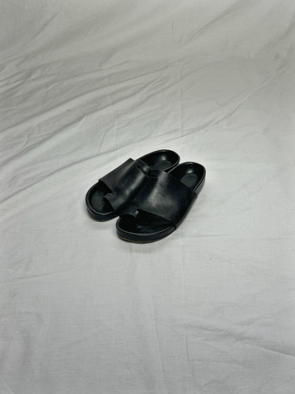 RICK OWENS SLIDE (EU 36) | DEFAULT TITLE, Black
