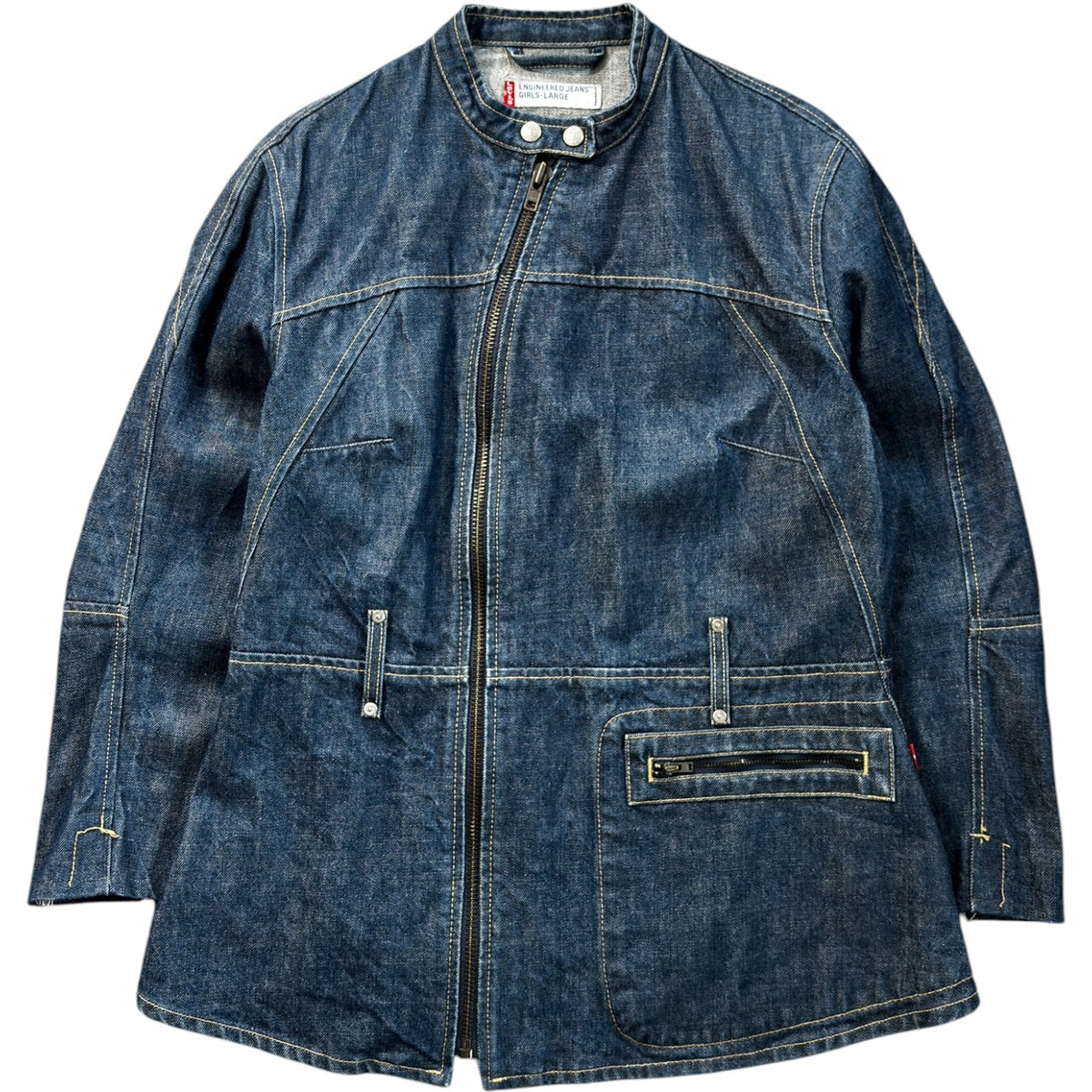 Levi’s Engineered 00’s Women’s Denim Jacket 12/14 | 12/14, Blue