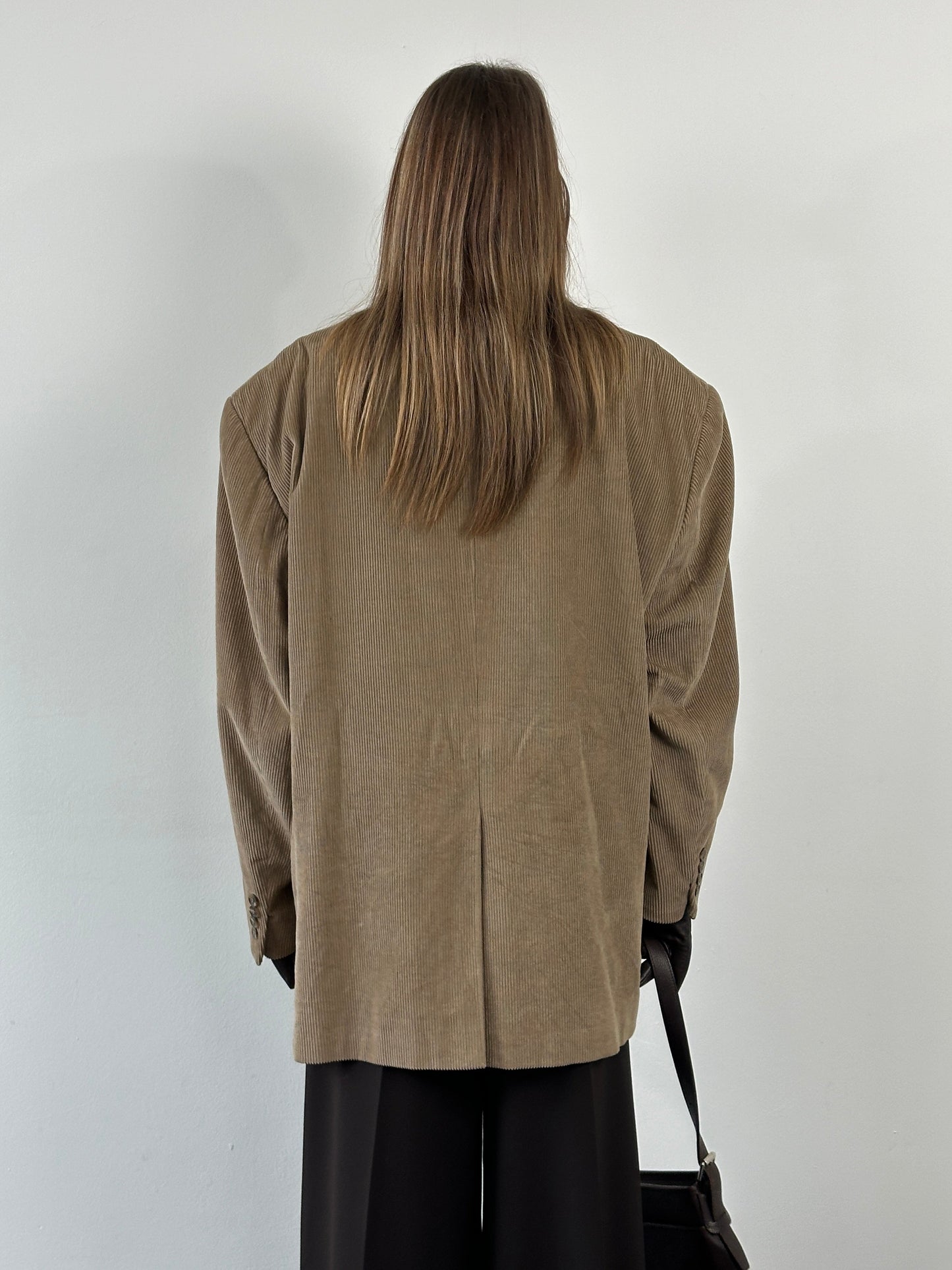 Ralph Lauren Lauren 2000s Corduroy Single Breasted Blazer - 52R/3XL