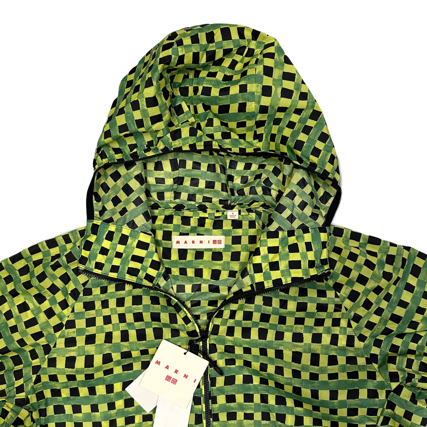 Uniqlo X Marni Check Jacket In Green ( S )