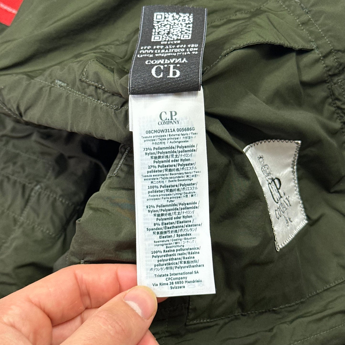 CP Company Red Prism Tactical Lens Gilet Vest - IT48 (M)