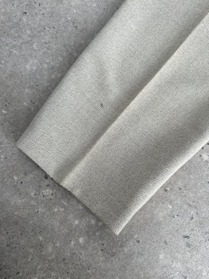 Italian Vintage High Waist Tapered Leg Tailored Trousers - W26