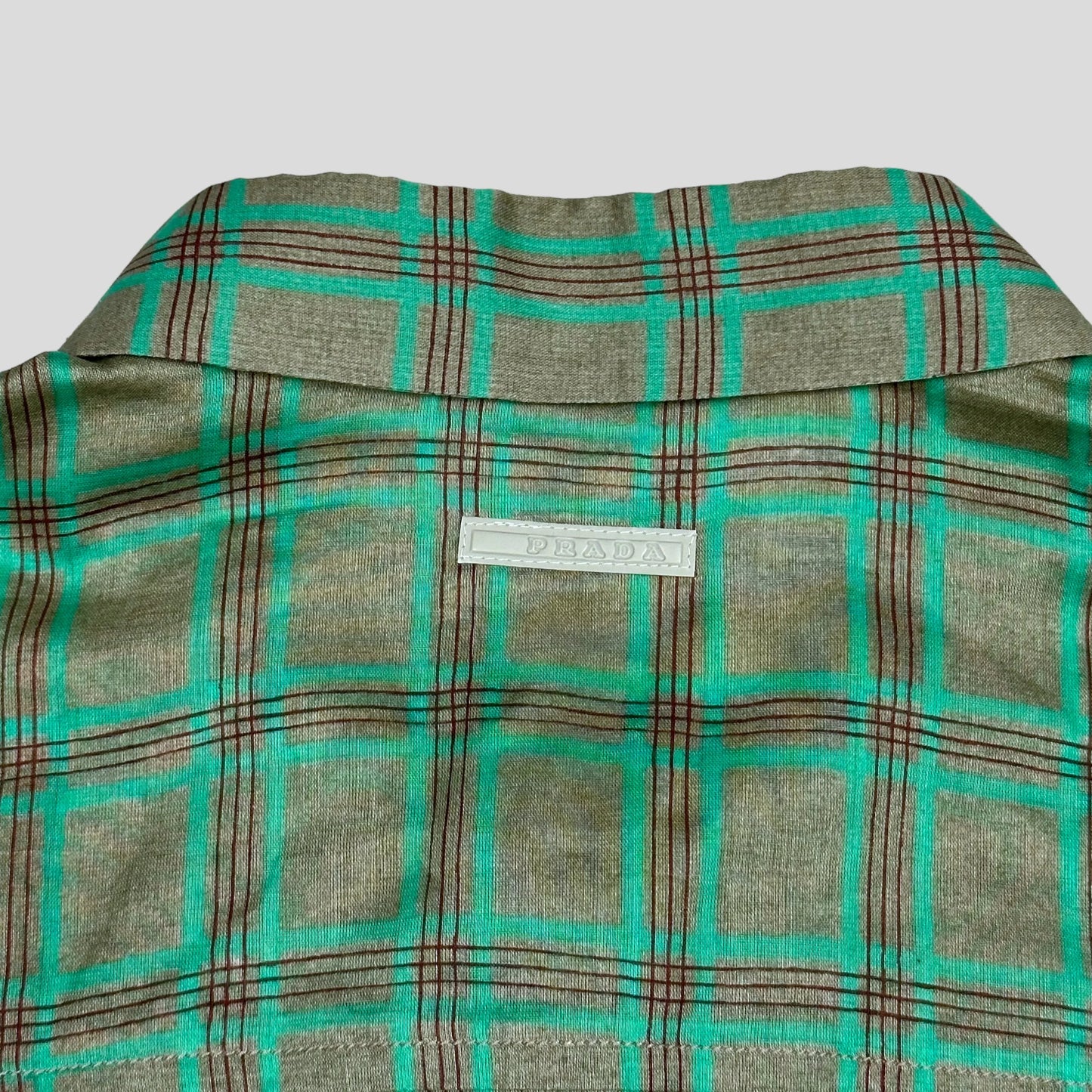 Prada Sport 2007 Neo-plaid Shirt - M